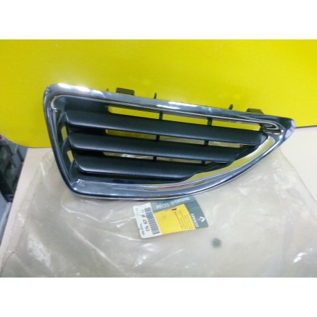 7700428963 RENAULT MEGANE  GRIGLIA SINISTRA CROMATA ANTERIORE DAL1999 AL 2003 ORIGINALE NUOVA