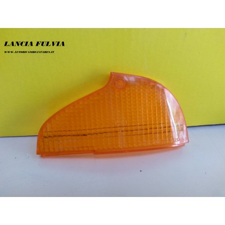 LANCIA FULVIA PLASTICA TRASPARENTE ANTERIORE ARANCIO LATO DESTRO MARCA ALTISSIMO 21.5120 NUOVO