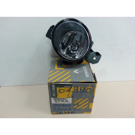 FARO FENDINEBBIA RENAULT MODUS-LAGUNA-QASHQAI LATO SINISTRO COMPLETO DI LAMPADAH11 PHILIPS NUOVO