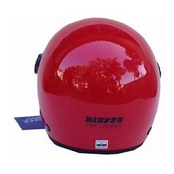 CASCO JET JUNIOR DF200 DIEFFE ROSA GIALLO ROSSO E BLU