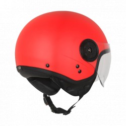 Casco Origine Neon Easy Matt Fluo Red