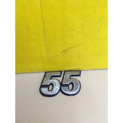 SCRITTA ADESIVO LOGO PLASTIFICATO "55"