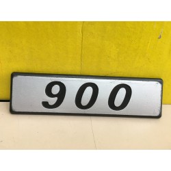 SCRITTA ADESIVO LOGO PLASTIFICATO "900"