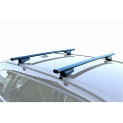 BARRE PORTATUTTO PORTAPACCHI MINI COUNTRYMAN DAL 2010 CON RAILING CORRIMANO BASSO MARCA G3 UNIVERSAL CLOP 130CM NERE ACCIAIO