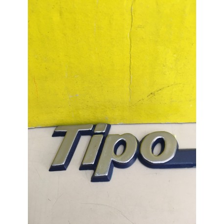 SCRITTA ADESIVO LOGO PLASTIFICATO "TIPO"