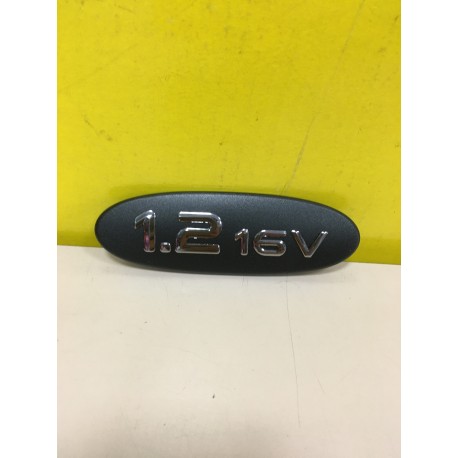 STEMMA EMBLEMA LOGO "1.2 16V" ORIGINALE RENAULT 8200083509