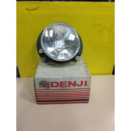 FARO PROIETTORE ANTERIORE DESTRO/SINISTRO H4 CON CORNICE VOLKSWAGEN POLO DAL 1981 AL 1990 DENJI 30910