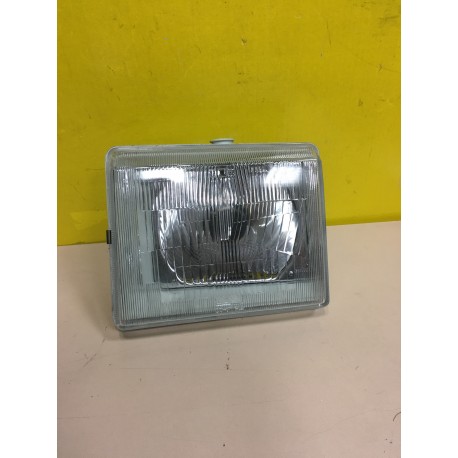 FARO PROIETTORE ANTERIORE SINISTRO R2 ASIMMETRICO FIAT 127 III SERIE DAL 1981 AL 1983 DENJI 30020