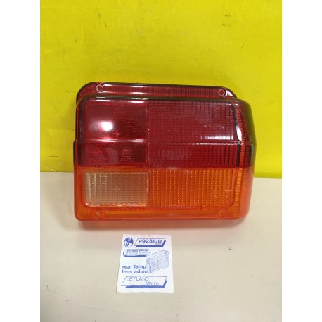 PLASTICA TRASPARENTE POSTERIORE DESTRO INNOCENTI MINI LEYLAND METRO MARCA PV P9288-D