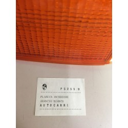 FANALE PLASTICA TRASPARENTE ANTERIORE DESTRO ARANCIO/BIANCO PER AUTOCARRI MARCA PV CODICE P5255-D